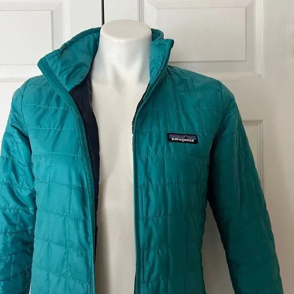 Patagonia Nano Puff Jacket Teal - Picture 3 of 8